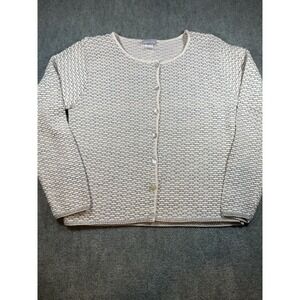 vintage Spunky knit cardigan sweater 90s Made In USA